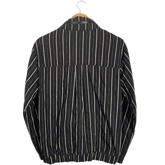 Puma X Han Kjobenhavn Black Cotton PINSTRIPE Track Jacket Size M - Picture 7 of 9